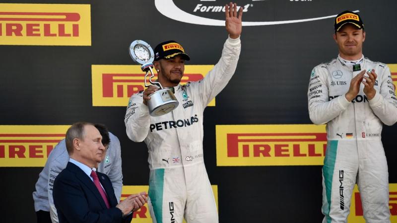 Як Ніко Росберг, переможець Гран-прі Росії 2016, проігнорував Путіна - відеоматеріал.