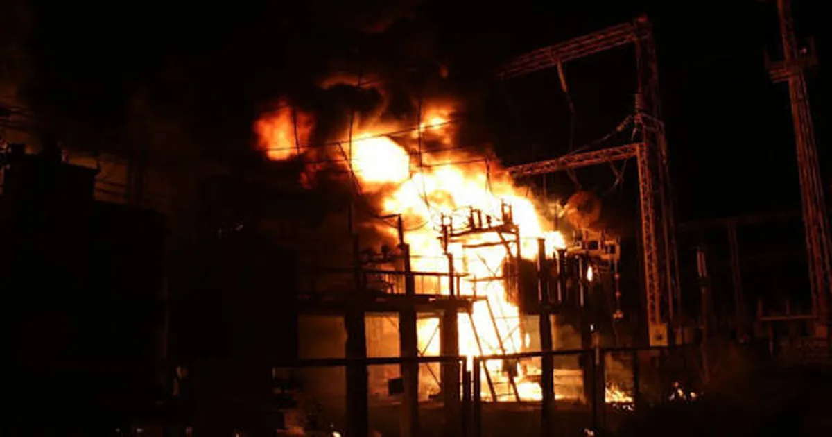 Напад на енергетичну інфраструктуру Харкова: агресор вразив теплову електростанцію.