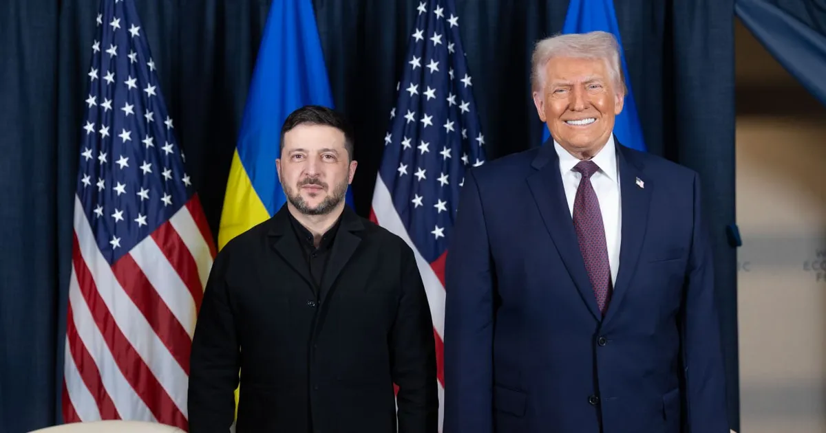 Зустріч Володимира Зеленського та Дональда Трампа в Давосі: аналіз результатів та майбутні можливості.