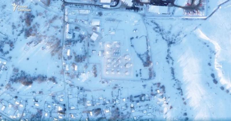 Супутникові фотографії результатів атаки дронів 