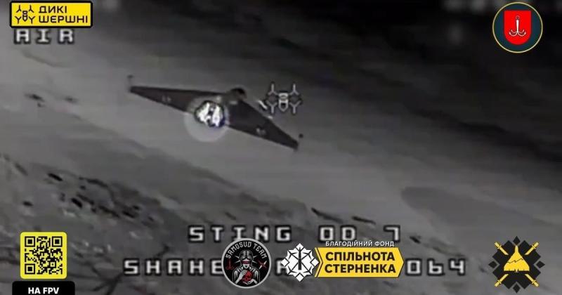 Пілоти 11-ї бригади Національної гвардії України за допомогою дронів-перехоплювачів 