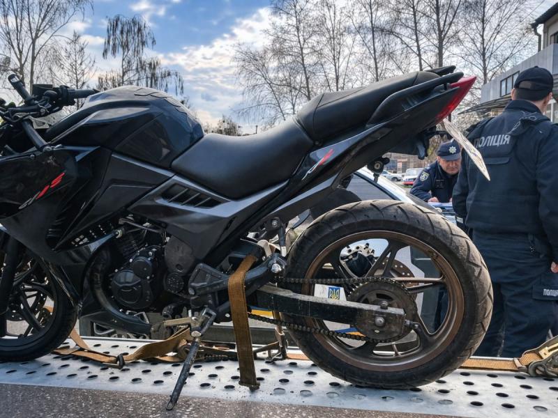 У Липовці, за 40 000 гривень, нетверезий мотоцикліст намагався 
