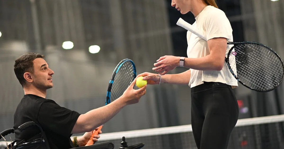 Еліна Світоліна провела відкриту тренувальну сесію з ветеранами у Львові (ФОТО)