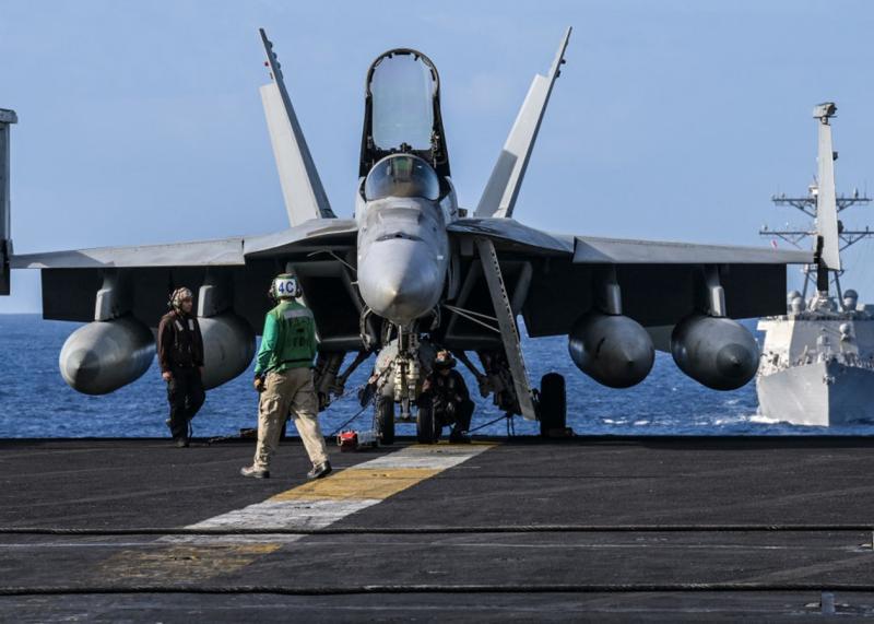 США зазнали втрат ще одного бойового літака у водах Червоного моря.