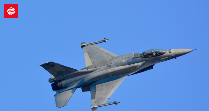 В Україні сталася втрата винищувача F-16, пілот зміг катапультуватися.
