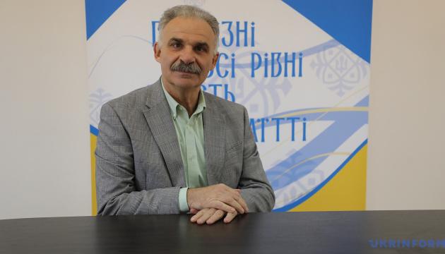 Віктор Єленський, керівник Державної служби України з питань етнополітики та релігійних свобод.