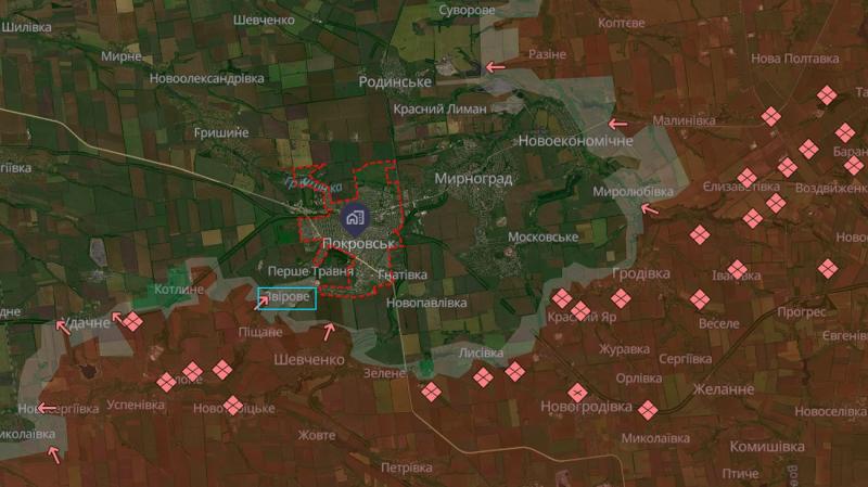 Російські війська увійшли до Покровська - повідомляють джерела УП.