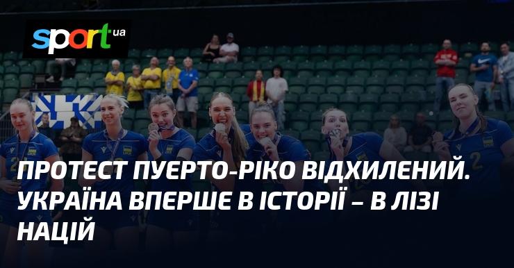 Протест Пуерто-Ріко був відхилений. Україна вперше в своїй історії потрапила до Ліги націй.
