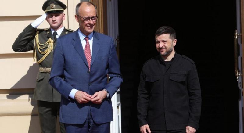 Зеленський відвідає Берлін, щоб взяти участь у відеозустрічі з Трампом.