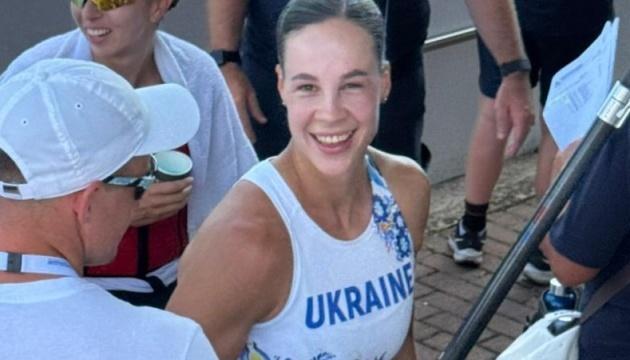 Веслувальниця Людмила Лузан здобула дві золоті медалі протягом одного дня на чемпіонаті світу.