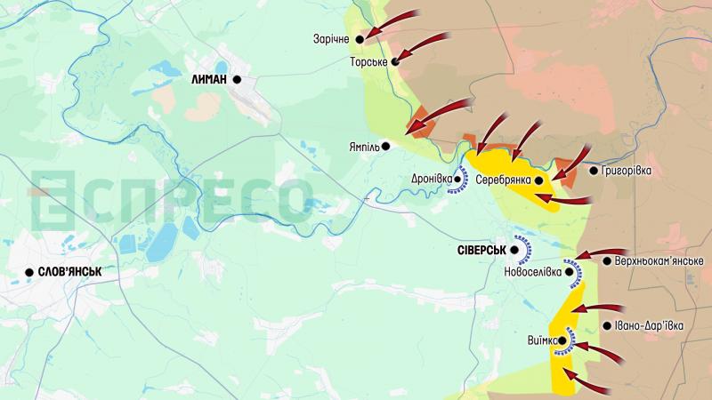 Противник зосереджує свої зусилля на окупації Лиману, - повідомляє 63-тя окрема механізована бригада.