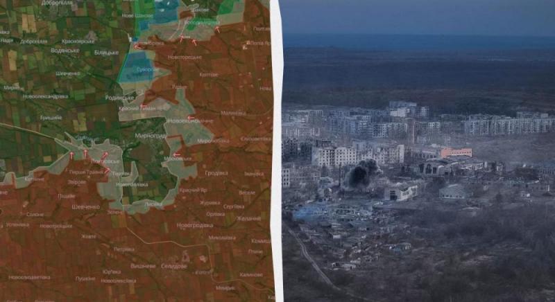 У Мирнограді ситуація з логістикою майже відсутня, і іноді єдиним порятунком стає несприятлива погода. Про це повідомили представники DeepState.