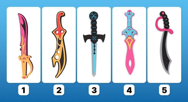 Як виражена ваша агресивність: обраний вами кинджал визначить ваш ступінь роздратування.