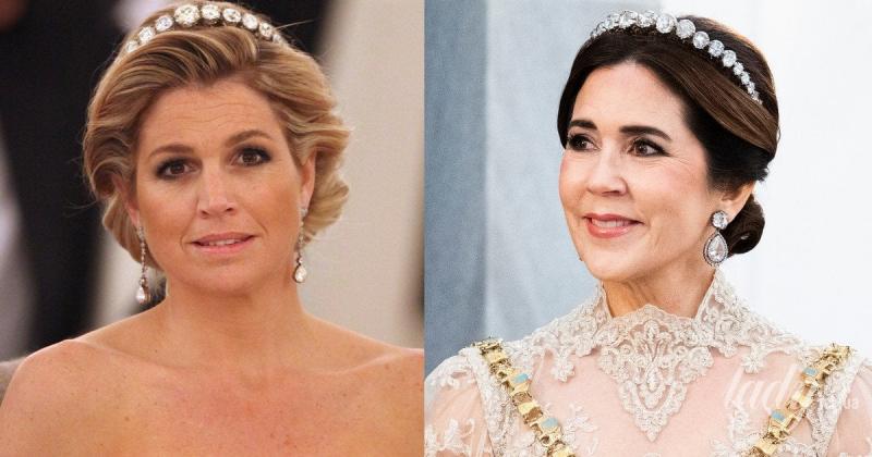 Королівства Данії та Нідерландів мають схожі діамантові тіари: які це ювелірні вироби і в чому полягає їхня спільність?