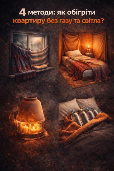 Сувора зима: способи швидкого обігріву квартири без газу та електрики | Коментарі Україна