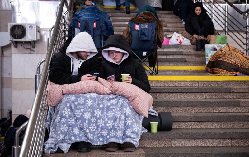 Київ зазнав ракетного нападу, і в місті лунав звук вибухів.