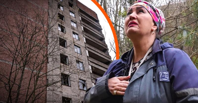 Чорнобиль: вторгнення 2022 року, катастрофа 1986. Співробітниця ЧАЕС вперше за 40 років повернулася до свого дому.