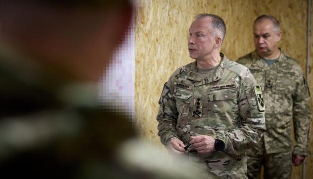 Сирський дав вказівку провести аудит логістики постачання військових на передніх позиціях.