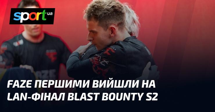 FaZe стали першими, хто потрапив до LAN-фіналу BLAST Bounty S2.