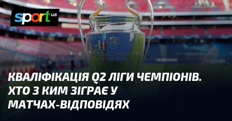 Кваліфікаційний раунд Q2 Ліги чемпіонів. Які команди зустрінуться в матчах-відповідях?