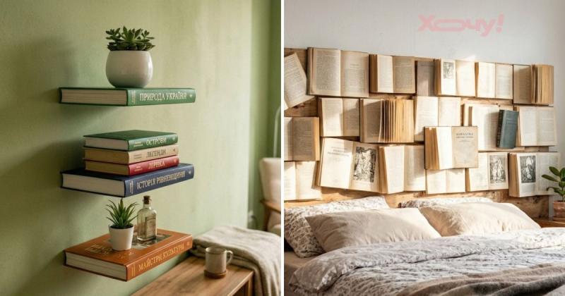 Не поспішайте викидати старі книги: 5 креативних способів перетворити паперові скарби на елегантний декор - Hochu.ua