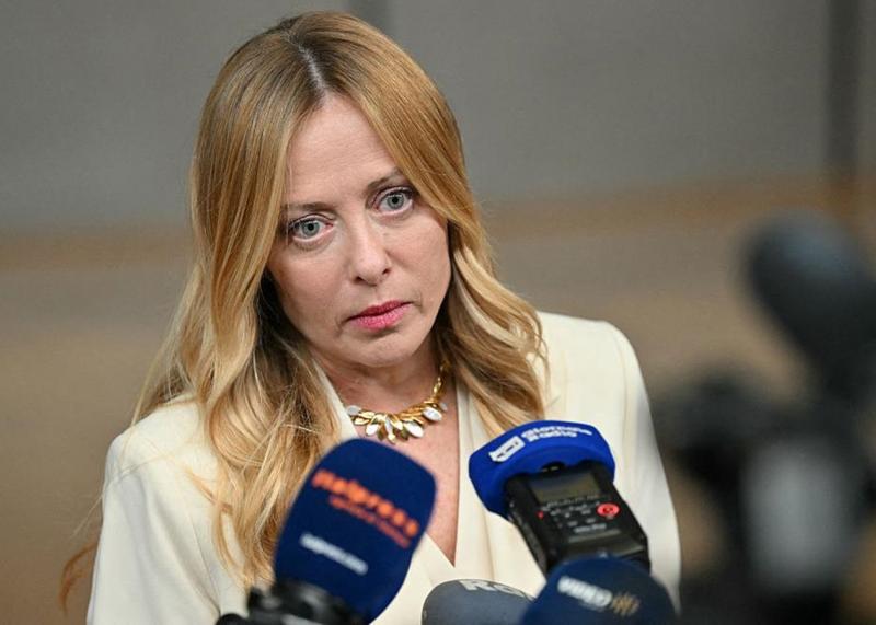 Мелоні висловила незадоволення віце-прем'єру через його заклик припинити підтримку Україні.